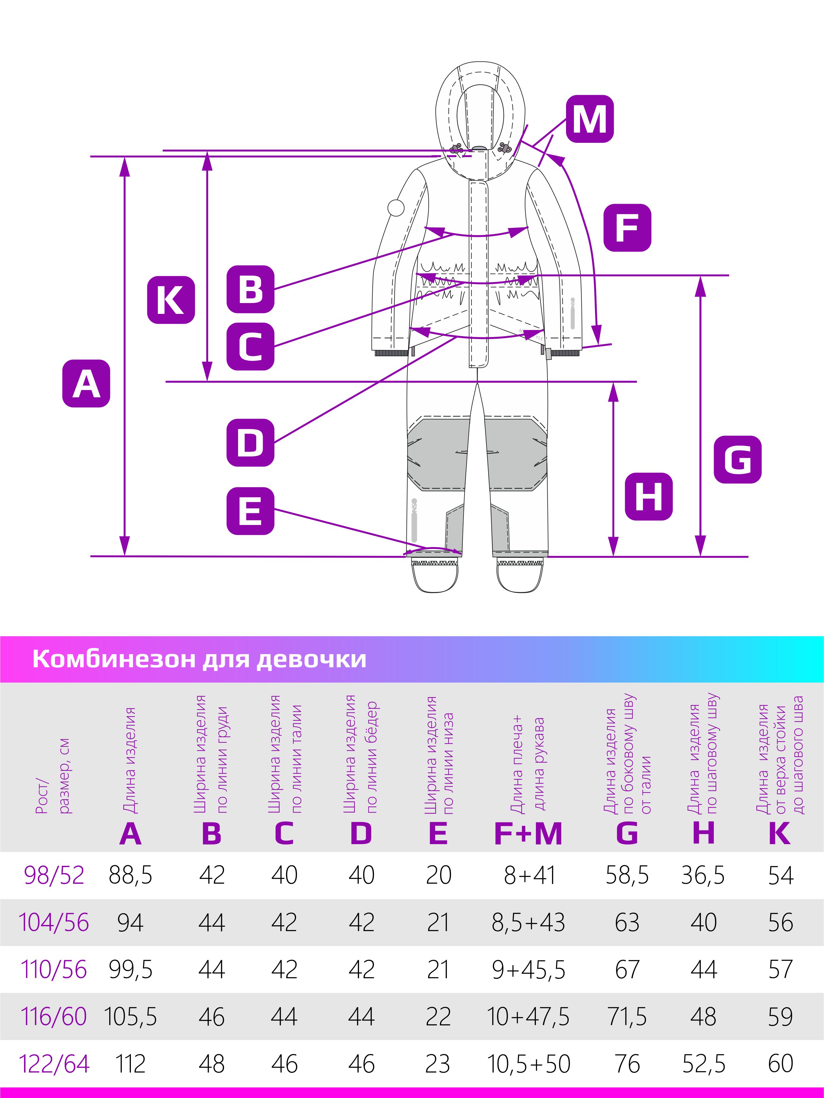 Комбинезон NIKASTYLE 8з5224 черный/фуксия - фото 2