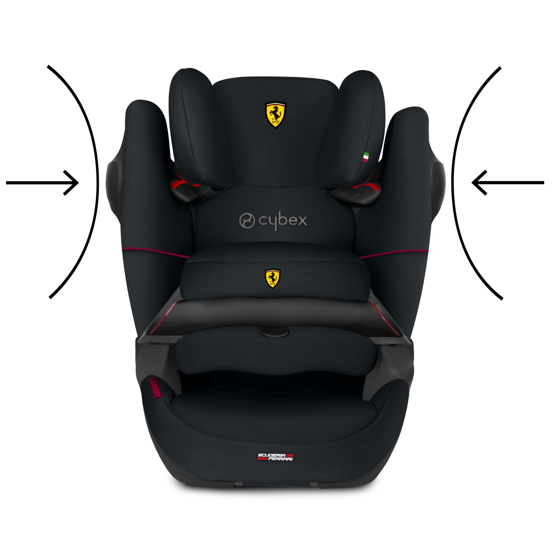 Автокресло Cybex Pallas M-Fix SL FE Ferrari Victory Black - фото 5