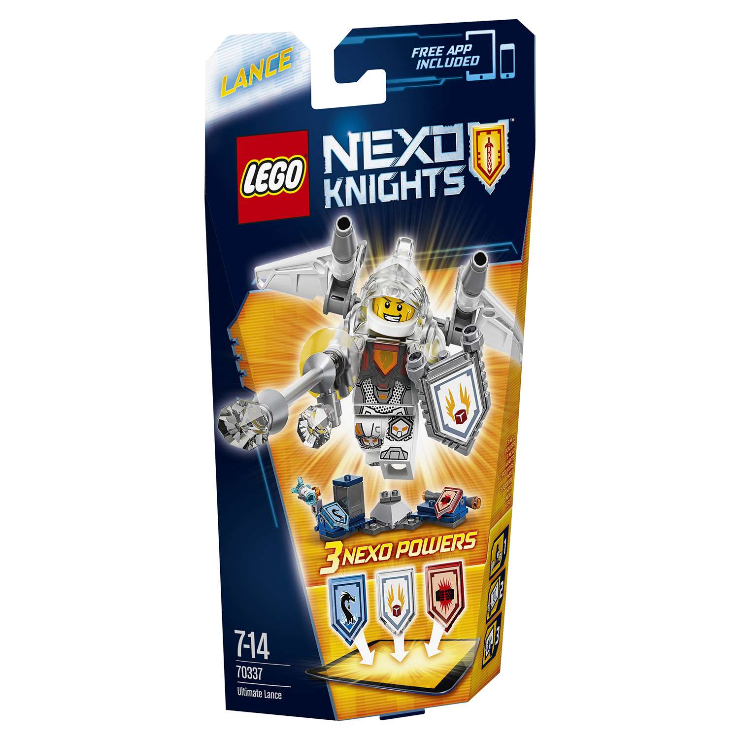 Конструктор LEGO Nexo Knights Ланс — Абсолютная сила (70337) - фото 2