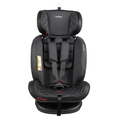 Автокресло Indigo Aero isofix Черно-Красный