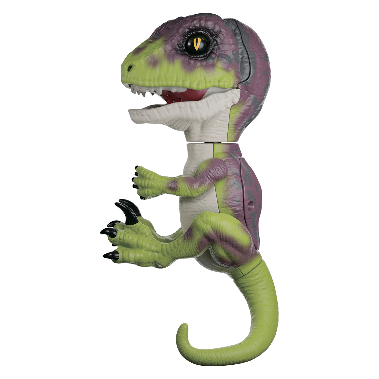 Динозавр Fingerlings Untamed интерактивный Dino Зеленый с фиолетовым 3782  купить по цене 179 ₽ в интернет-магазине Детский мир