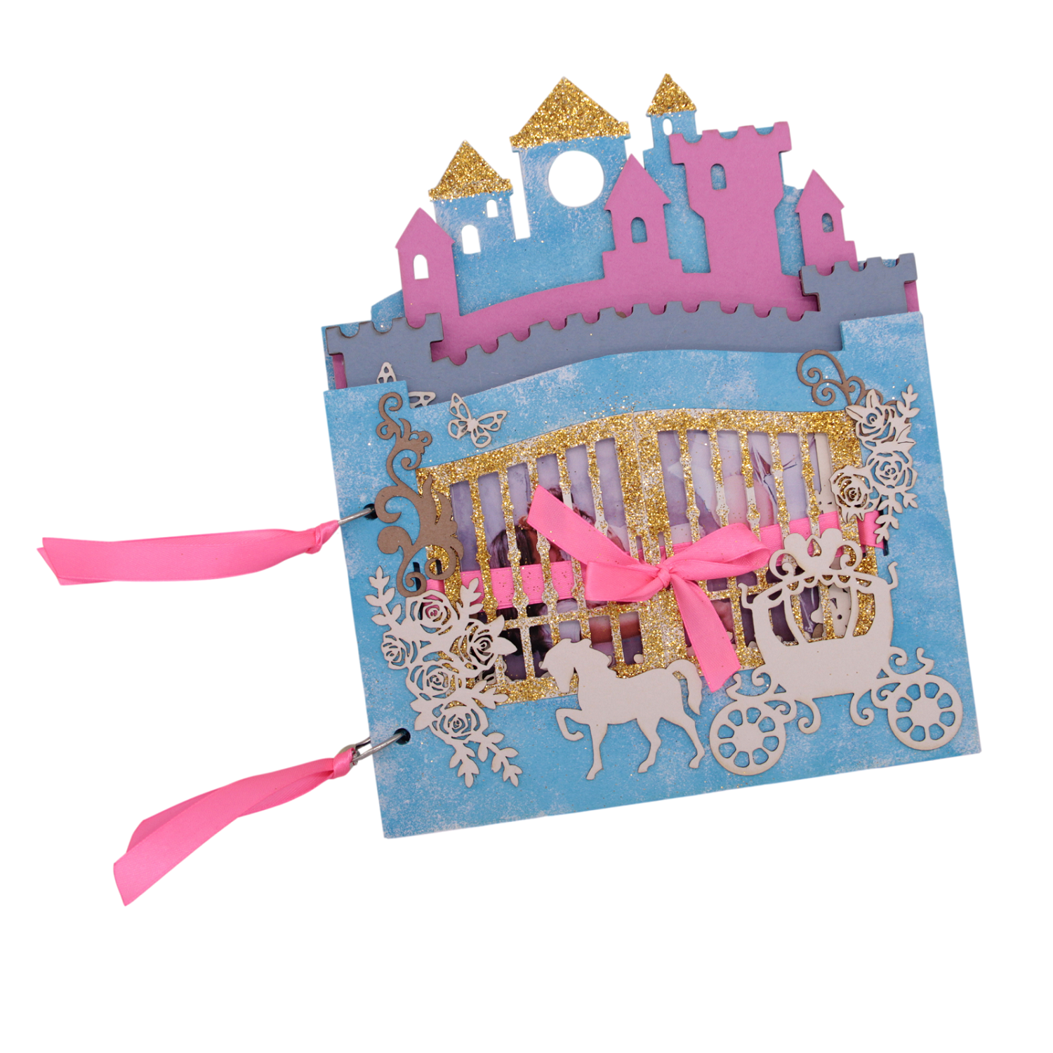 Набор для творчества Santa Lucia Скрапбукинг альбом Замок Принцессы - фото 2