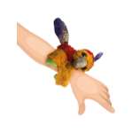 Мягкая игрушка браслет Sbabam на руку Попугай Сбабам