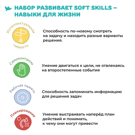 Обучающий набор Умница Управляем мышлением. Игры для развития soft-skills