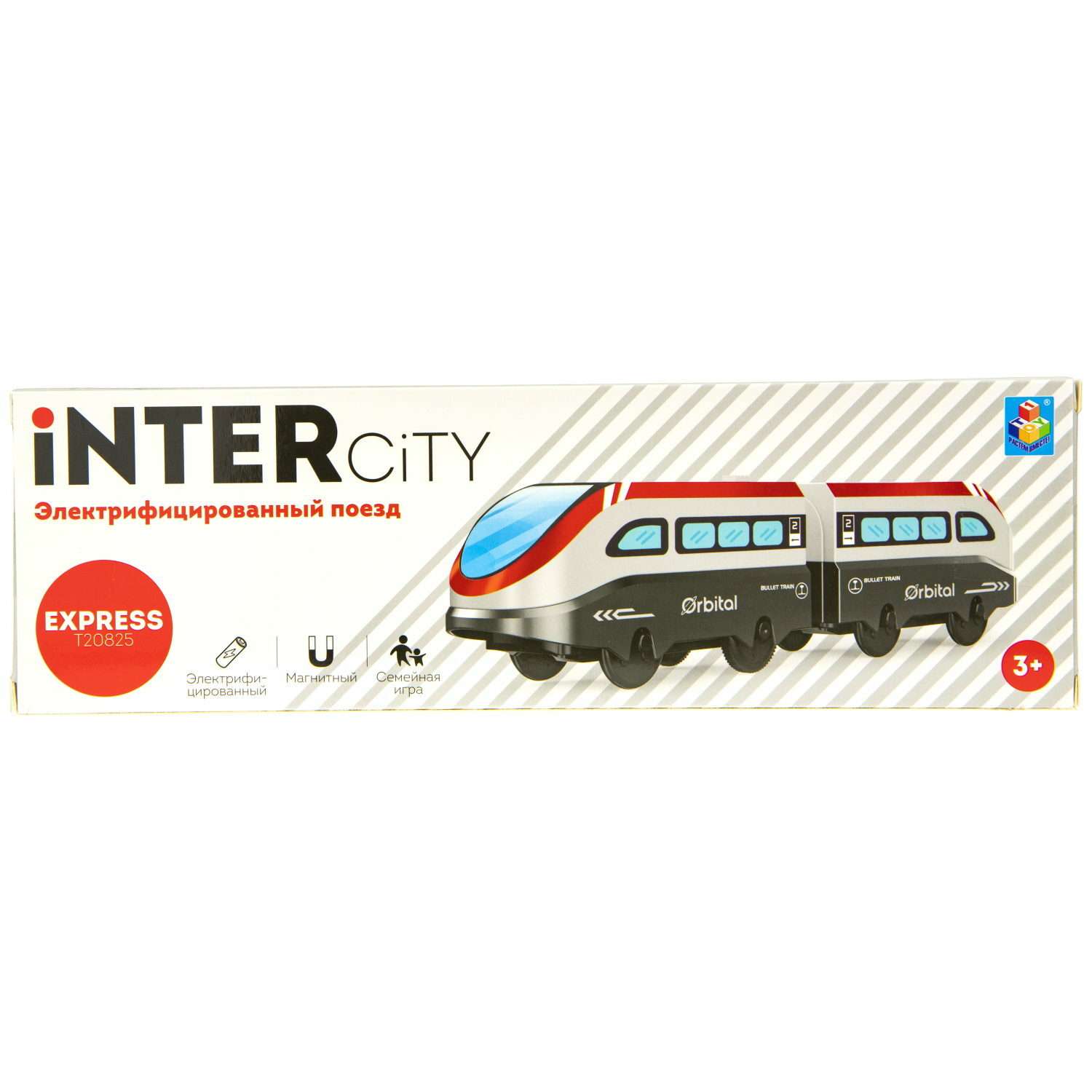 Игровой набор 1TOY InterCity Express cкорый электрический поезд Локомотив Т20825 - фото 5
