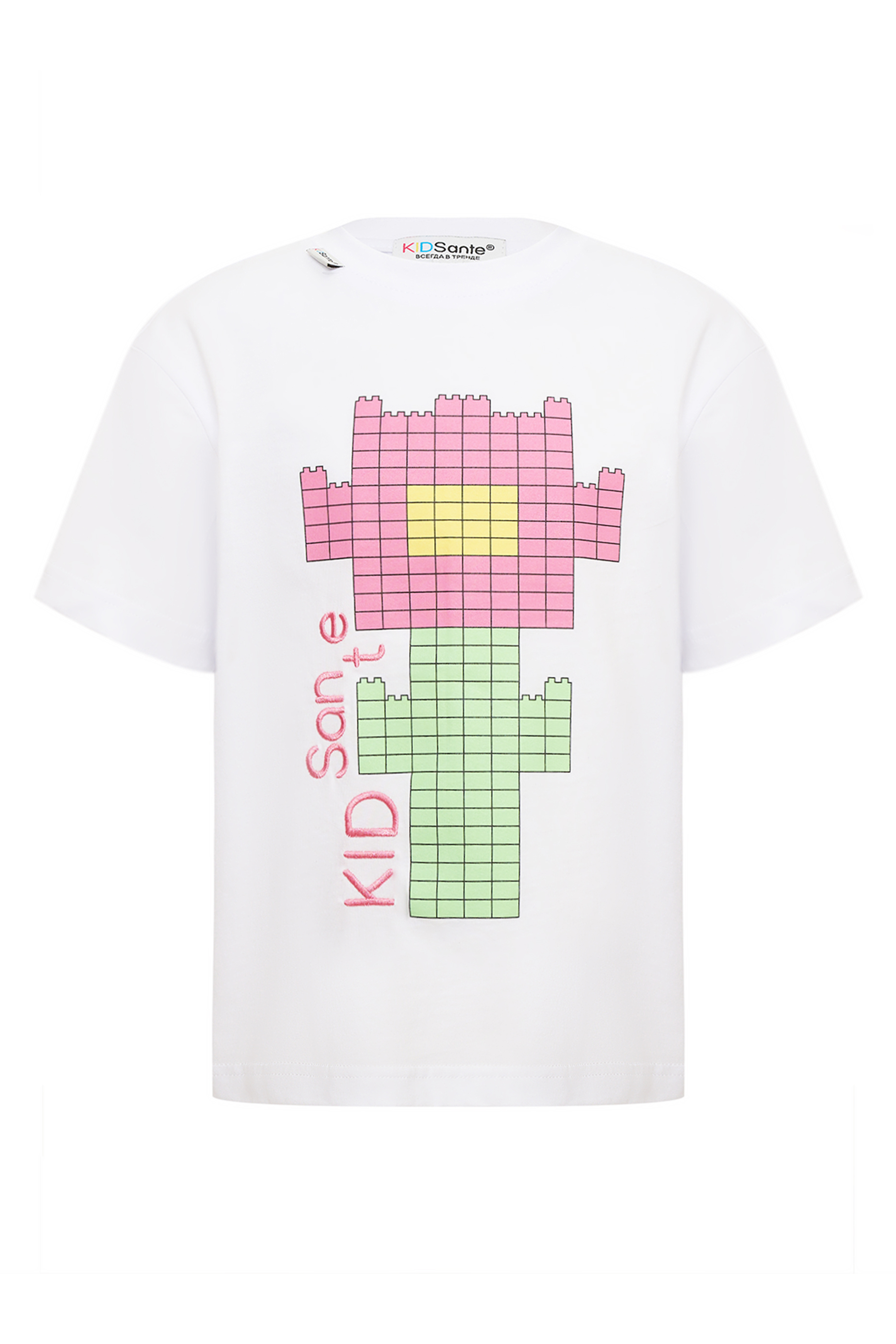 Футболка KIDSANTE FUTB-FL-TETRIS-W - фото 2