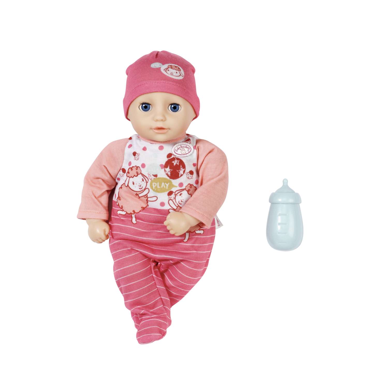 Кукла Zapf Creation Baby Annabell My First мягко набивная с бутылочкой 30cм 704-073 - фото 1