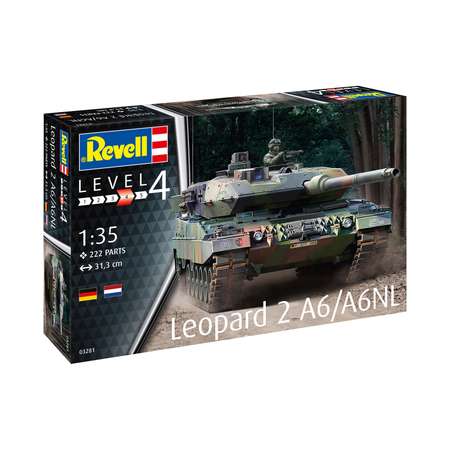 Сборная модель Revell Танк Leopard 2A6/A6NL