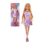 Кукла Наша Игрушка Красотка в платье с пайетками для девочки