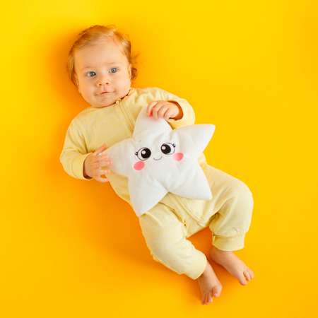 Игрушка Мякиши Детская грелка с вишневыми косточками Звёздочка для новорожденных от коликов подарок детям
