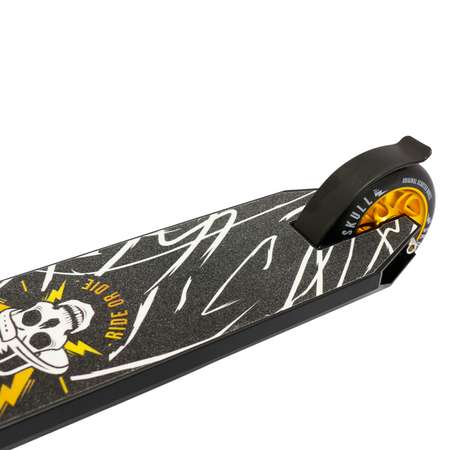 Самокат трюковой Cosmo SKULL Pro золотой CS2020