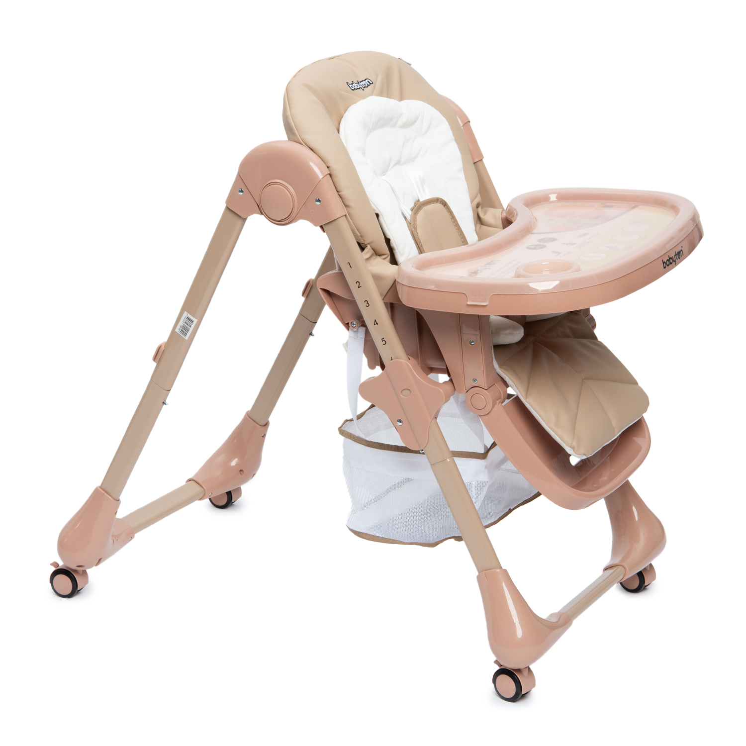 Стульчик для кормления Babyton Optima Eco Beige - фото 7