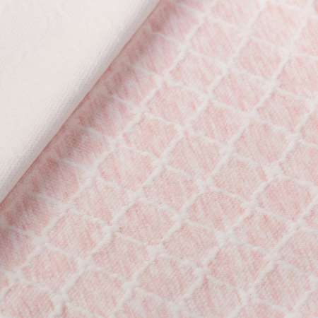 Одеяло-покрывало АртДизайн Ромбы - розовые