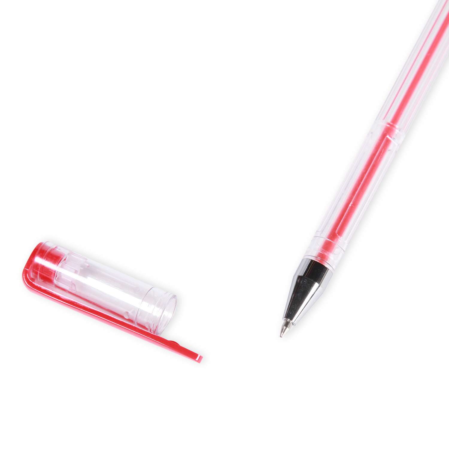Ручка Erhaft гелевая красная - фото 2