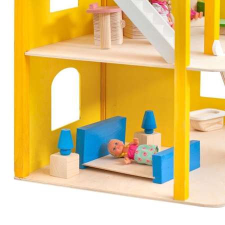 Кукольный домик  Paremo Солнечная Ривьера с мебелью 21 предмет PD216-01