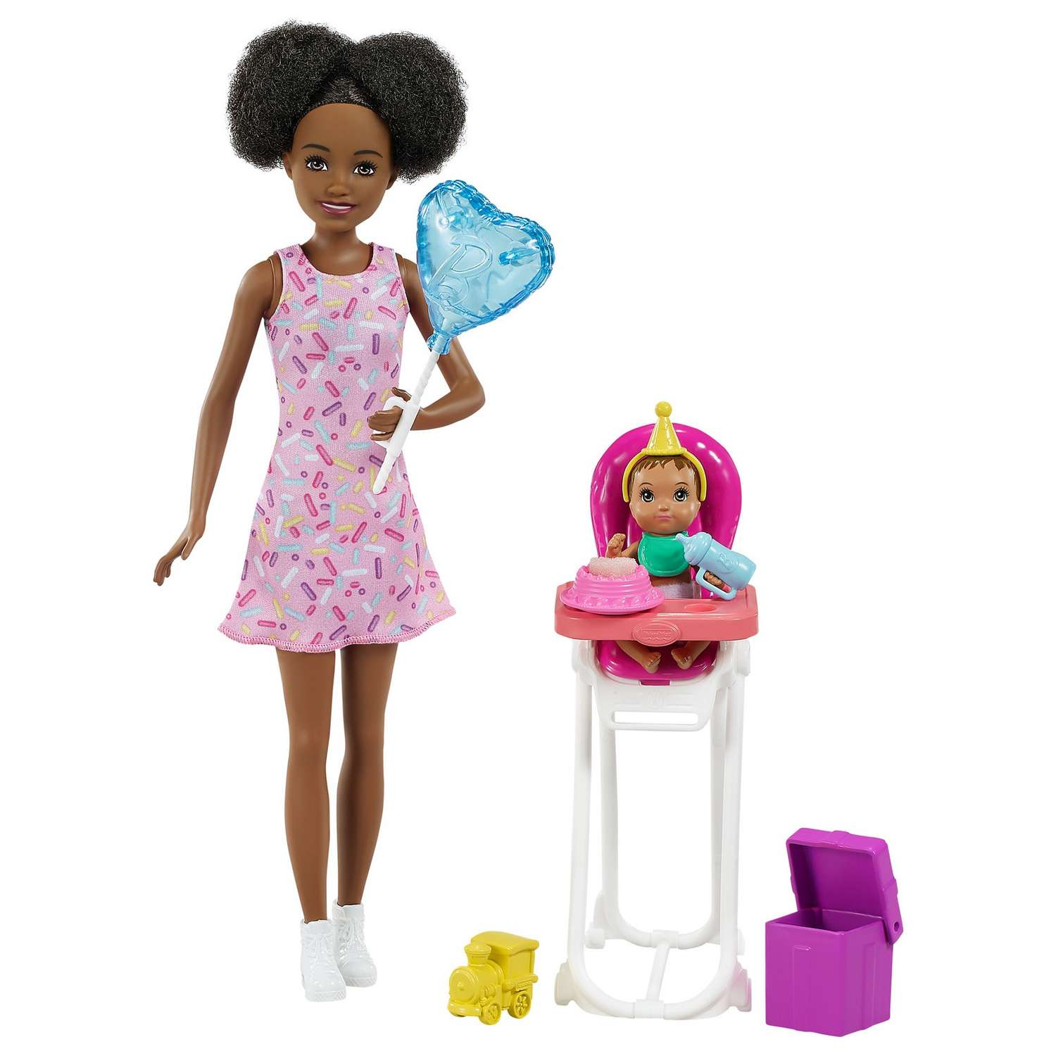 Набор игровой Barbie Скиппер Няня с малышом Кормление 4 GRP41 FHY97 - фото 1