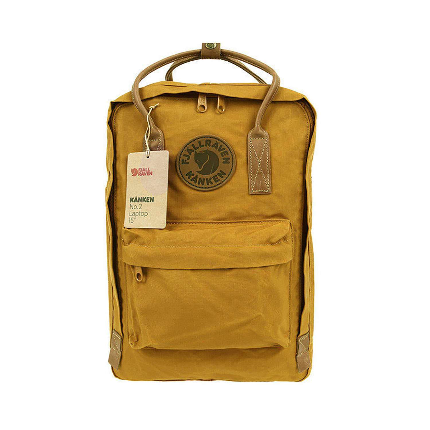 Рюкзак Fjallraven МП No2 Laptop коричневый 18л - фото 1