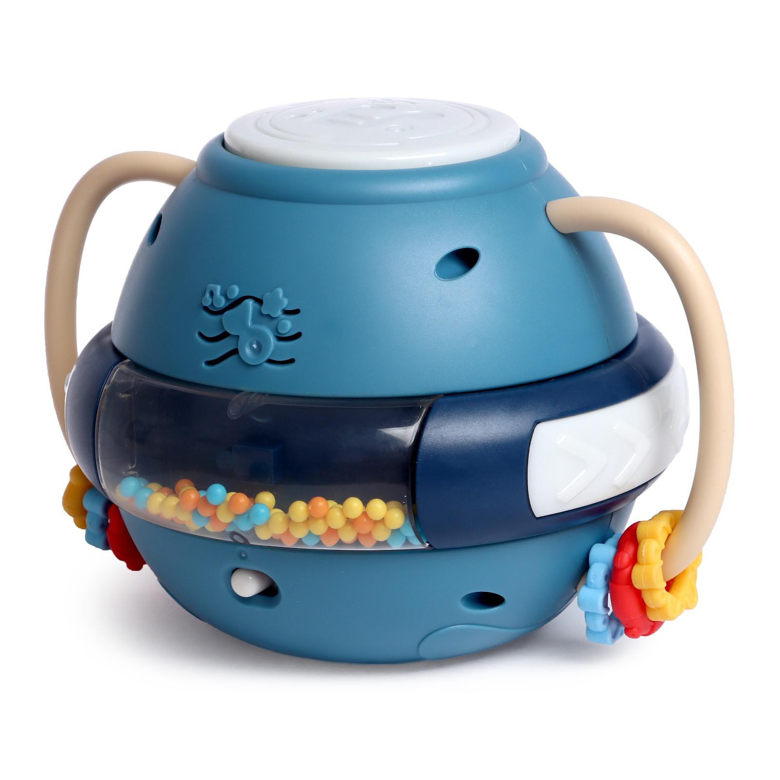 Музыкальная игрушка Zabiaka «Малыш Пингви» с подвижными элементами звук свет цвет синий - фото 3