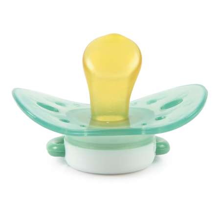 Пустышка BabyGo Fisher Price с колпачком с 0месяцев Green