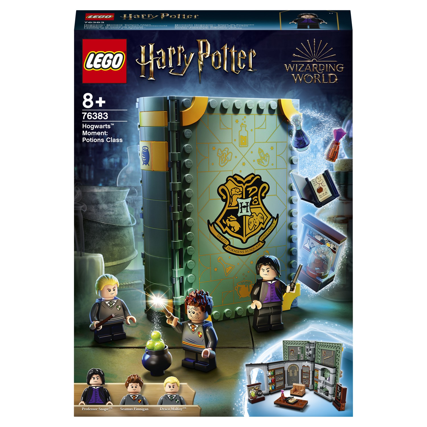 Конструктор LEGO Harry Potter Учёба в Хогвартсе Урок зельеварения 76383  купить по цене 999 ₽ в интернет-магазине Детский мир