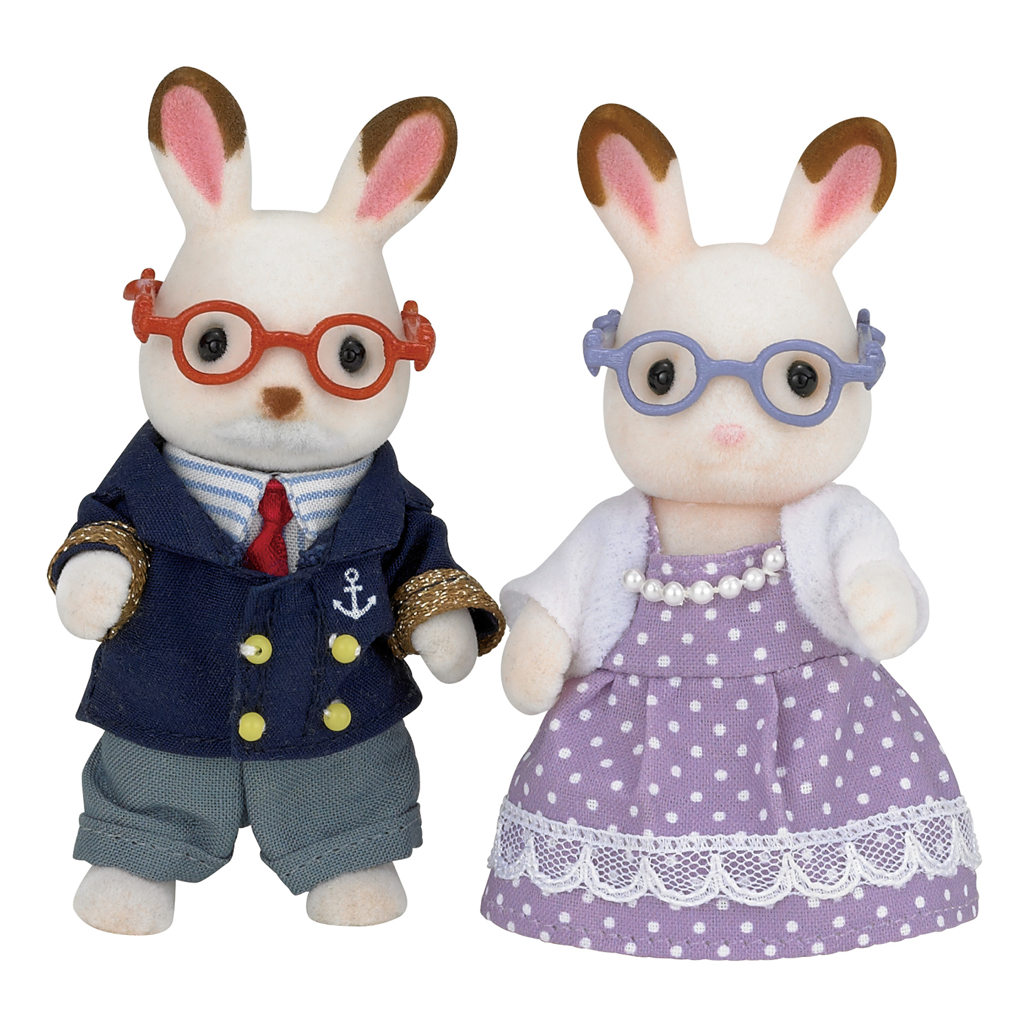 Набор Sylvanian Families Бабушка и дедушка морские путешественники 5190  купить по цене 509 ₽ в интернет-магазине Детский мир