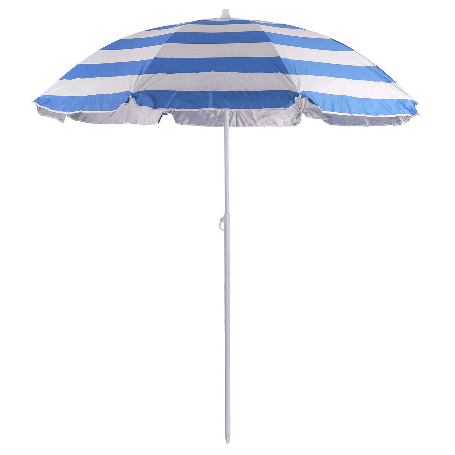 Зонт BABY STYLE 220/8LR-С/220/8К/синий/принт/полоса/ - фото 1