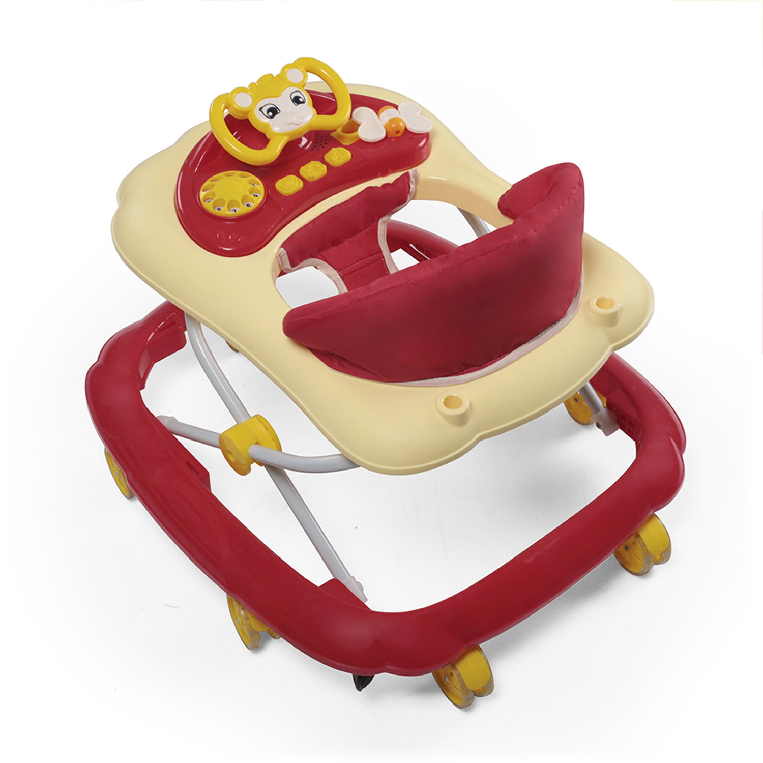 Ходунки BabyCare Optima красный - фото 3