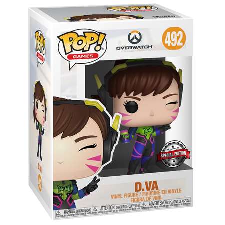 Игрушка Funko Pop Games Overwatch Dva nano cola Fun2204