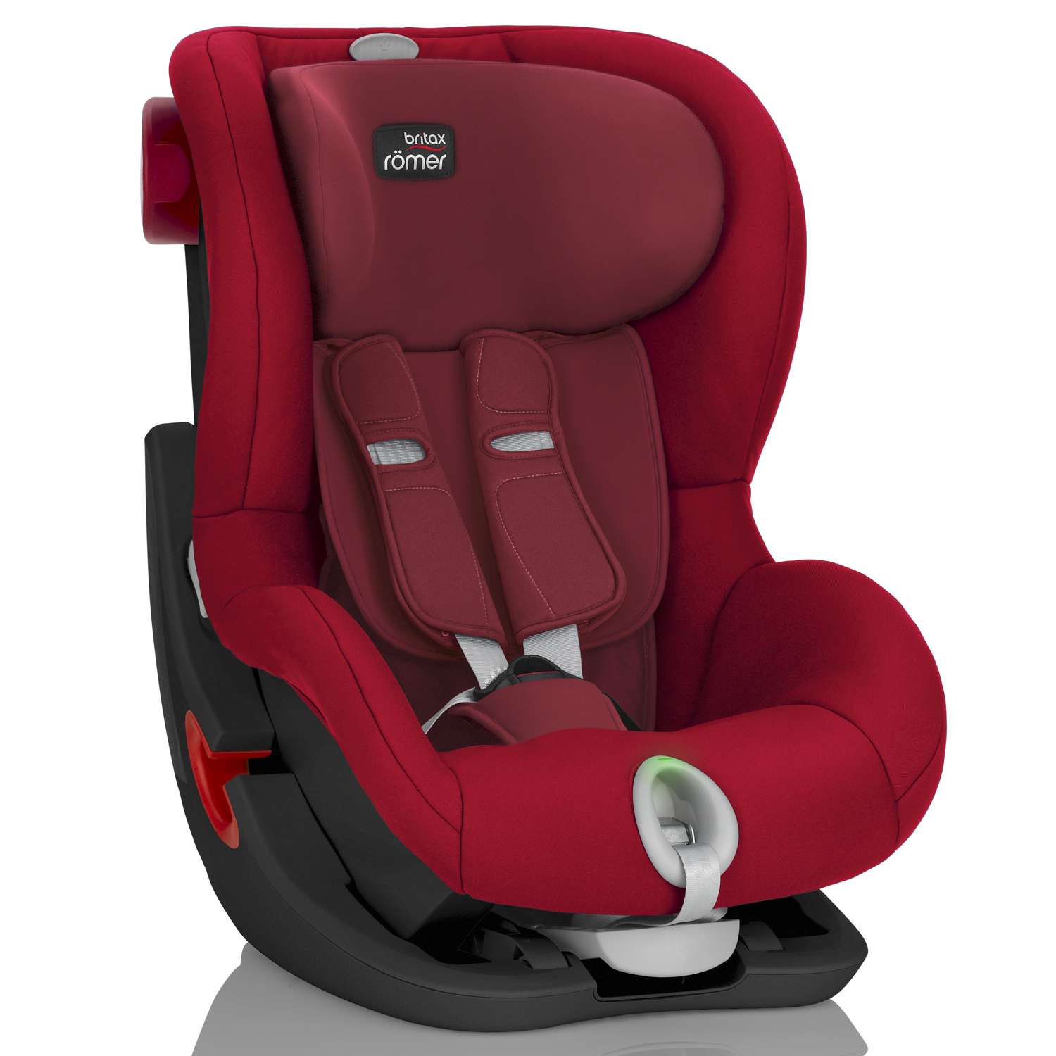 Автокресло Britax Roemer King II LS Black Series Flame Red - фото 5