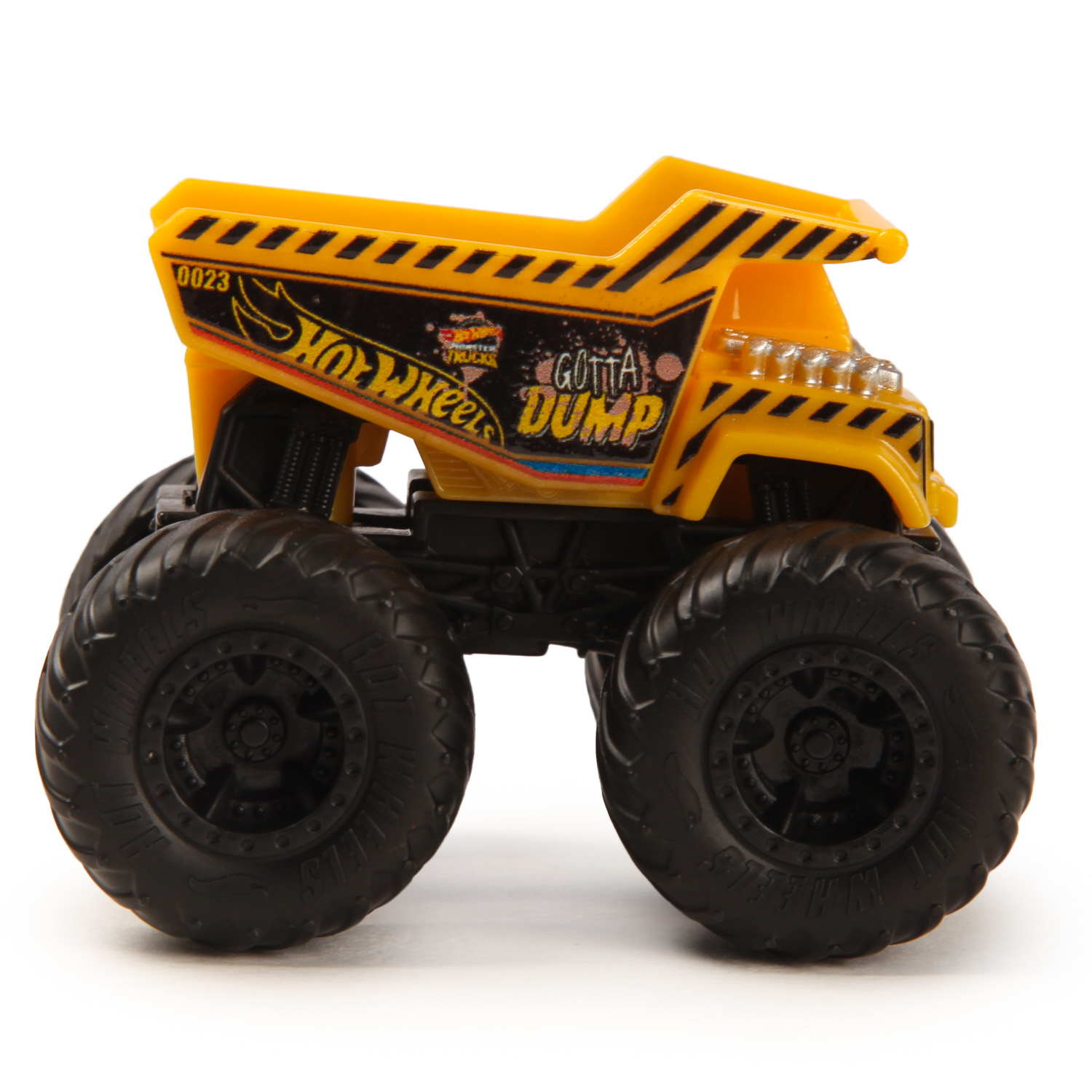 Монстр-трак Hot Wheels Monster Truck 1:64 оранжевый HFB96 - фото 5