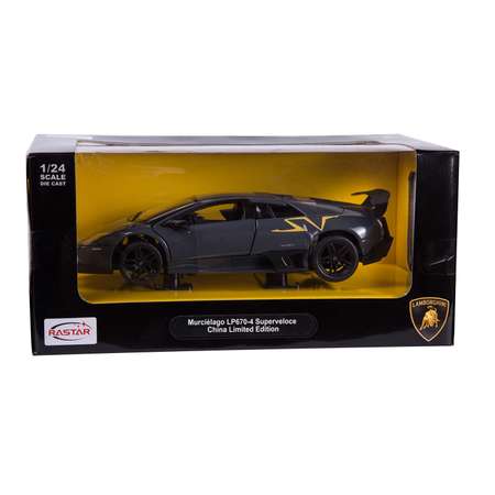 Машинка Rastar Murcielago LP670-4 1:24 Серая