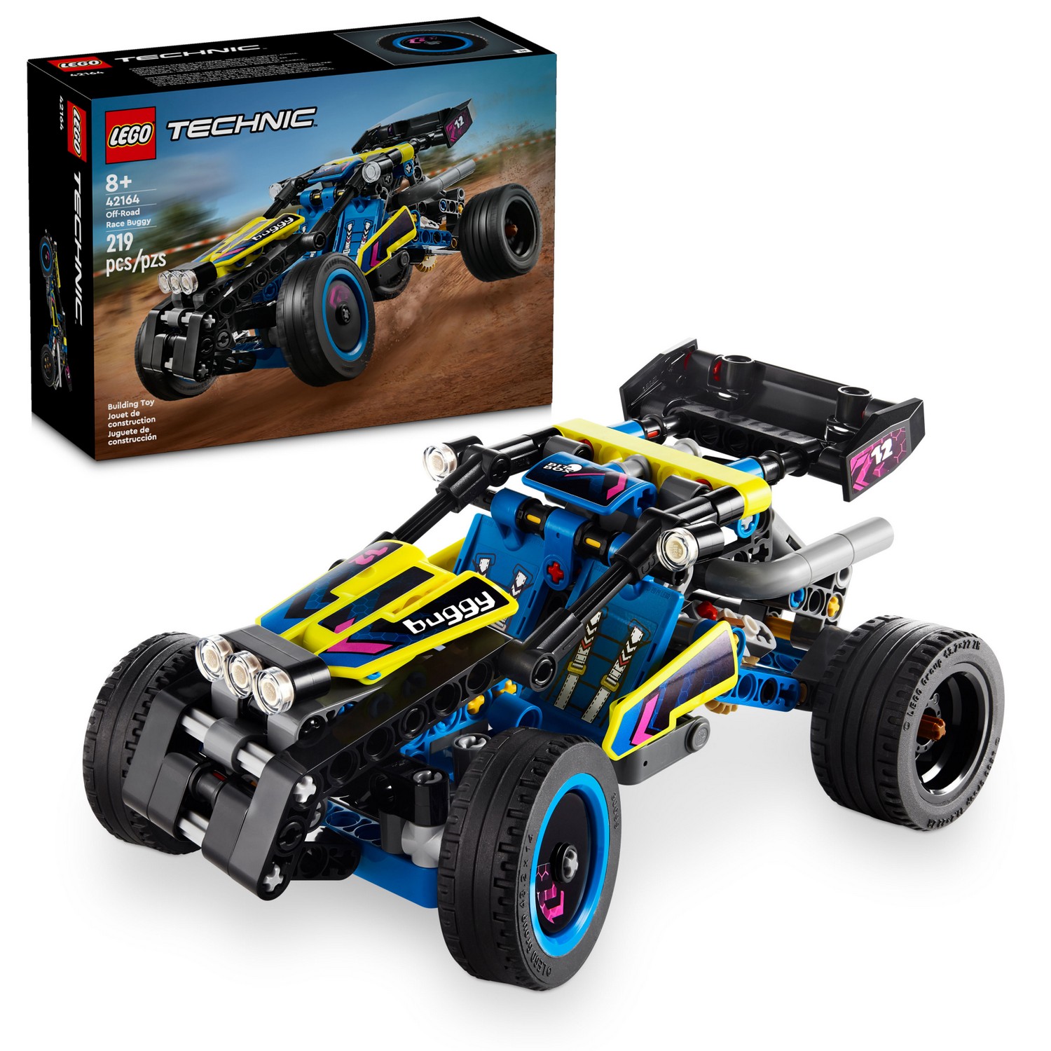 Конструктор детский LEGO Technic Багги для гонок 42164 - фото 1