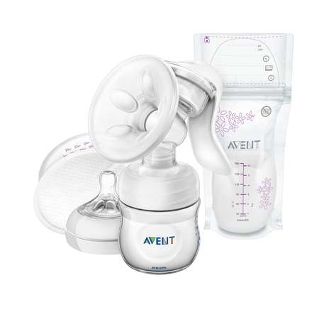 Молокоотсос Philips Avent Natural с пакетами SCF330/50