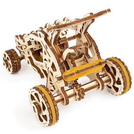 Сборная деревянная модель UGEARS Мини Багги 3D-пазл механический конструктор