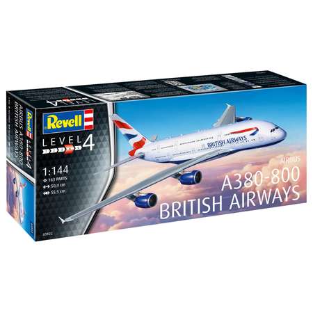 Сборная модель Revell Airbus 380-800 British Airways