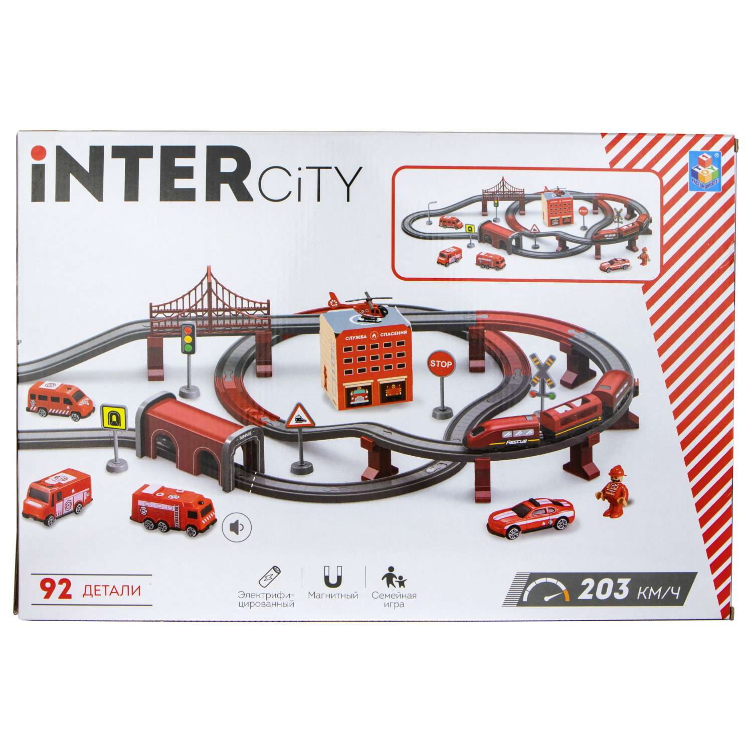 Игровой набор InterCity Megapolis Служба спасения Т20834 - фото 7