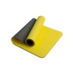 Коврик для йоги и фитнеса Hamsa Yoga TPE 183х61х0.6 см желтый