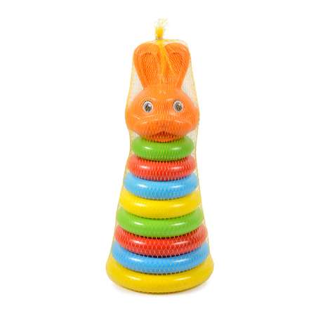 Игрушка Green Plast пирамидка Животные Заяц