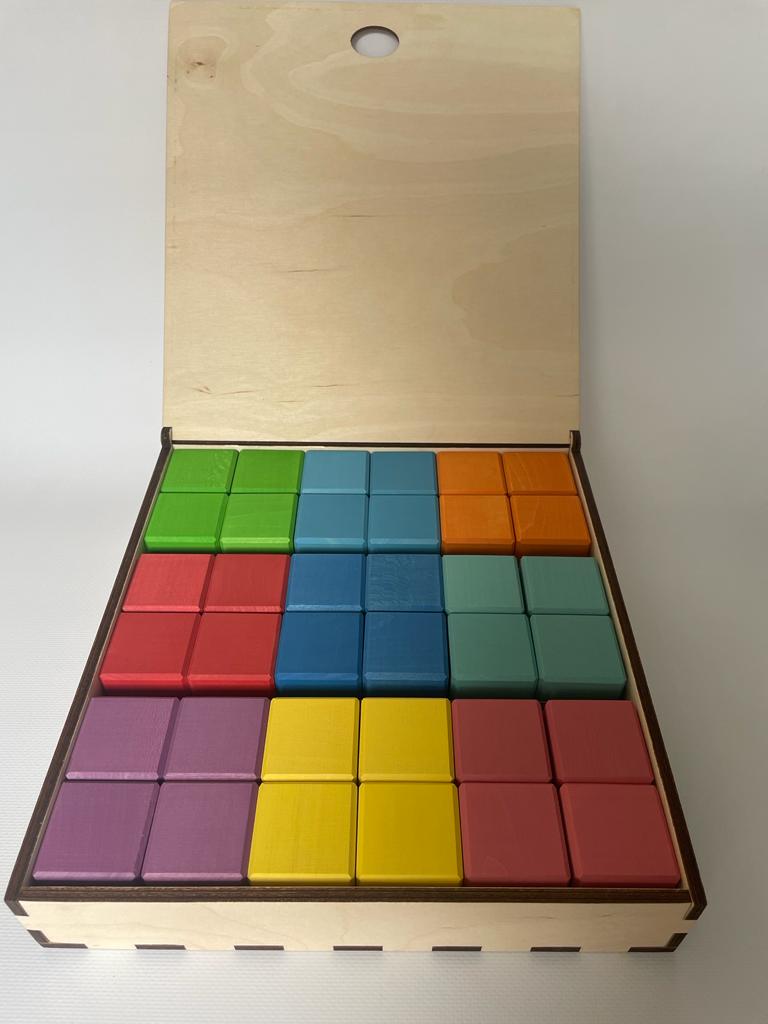 Кубики КоТаГрад Цветные 36 шт 115497908 - фото 3