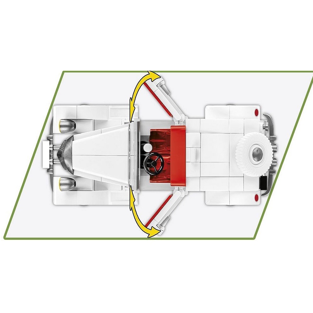 Конструктор COBI Автомобиль Citroen Traction 7C 199 деталей - фото 6
