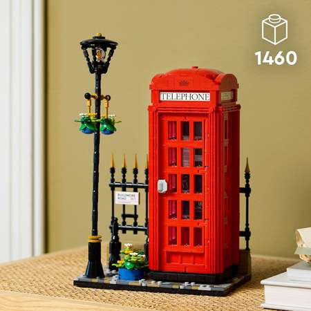 Конструктор LEGO Красная лондонская телефонная будка 21347