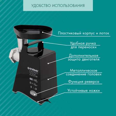 Электрическая мясорубка ENDEVER SIGMA-54