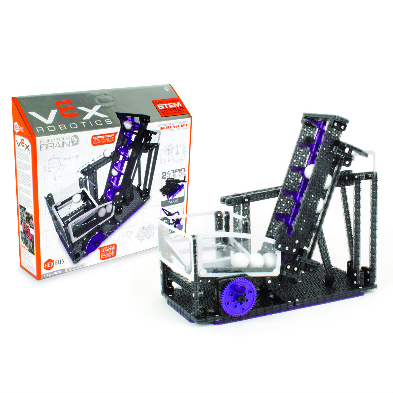 Конструктор Hexbug VEX Screwlift Ball Machine - фото 1