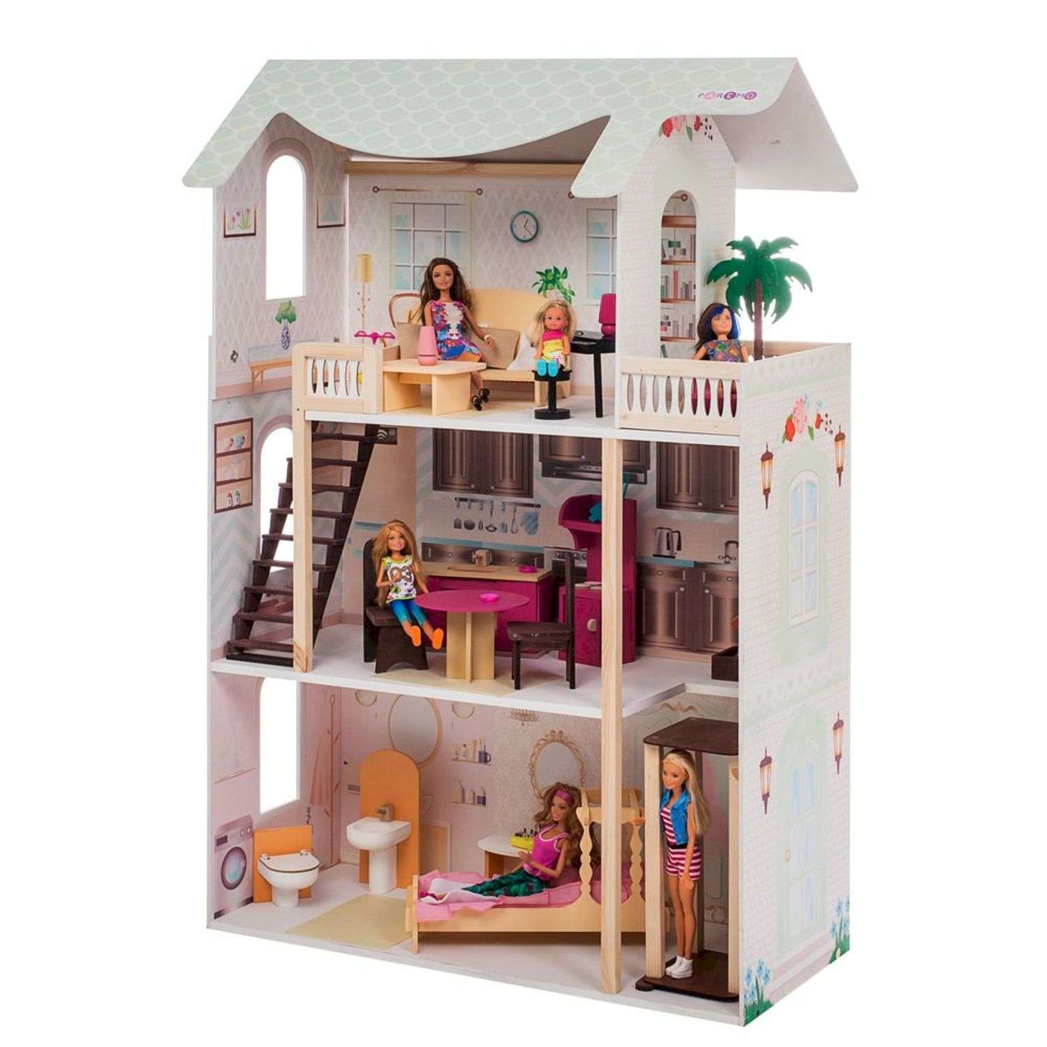 Кукольный домик Paremo Сан-Ремо с мебелью 20 предметов PD318-06 PD318-06 - фото 10