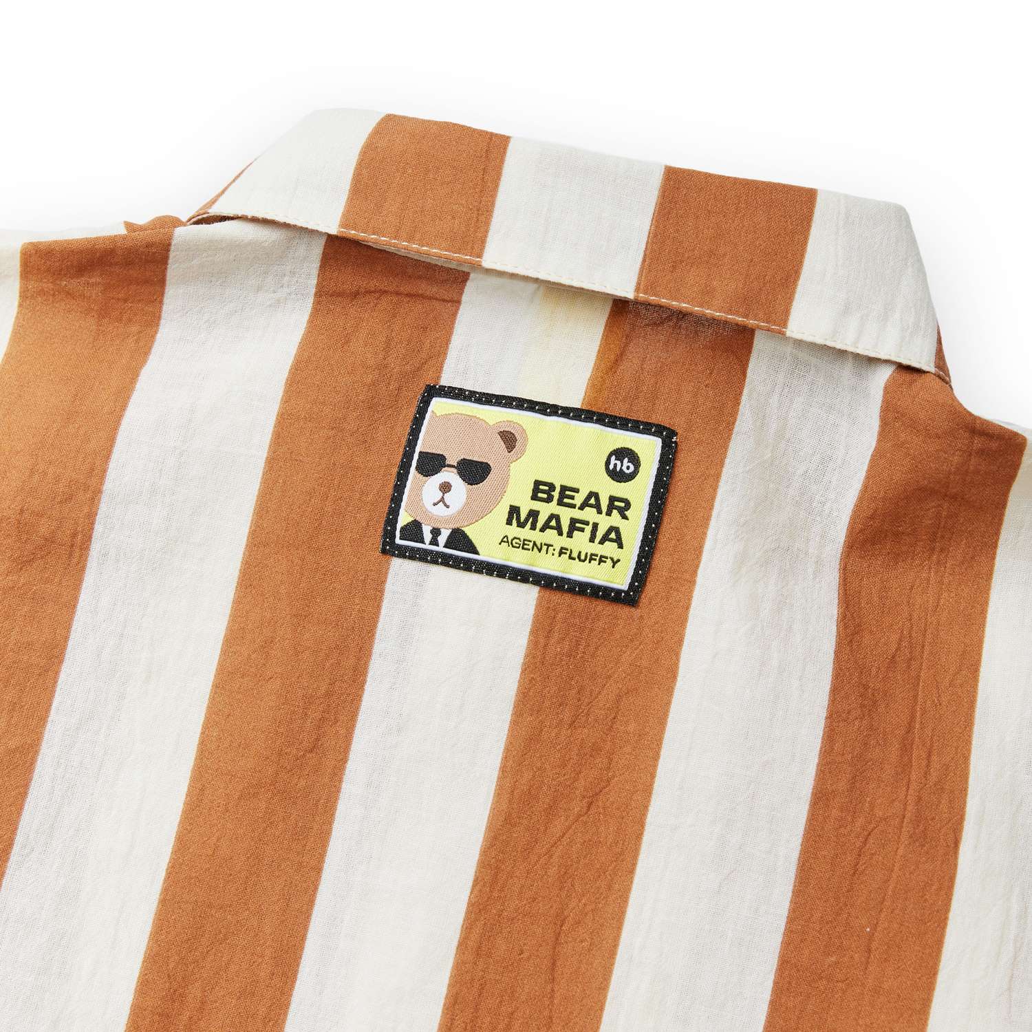 Рубашка Happy Baby 88116-brown stripe - фото 5
