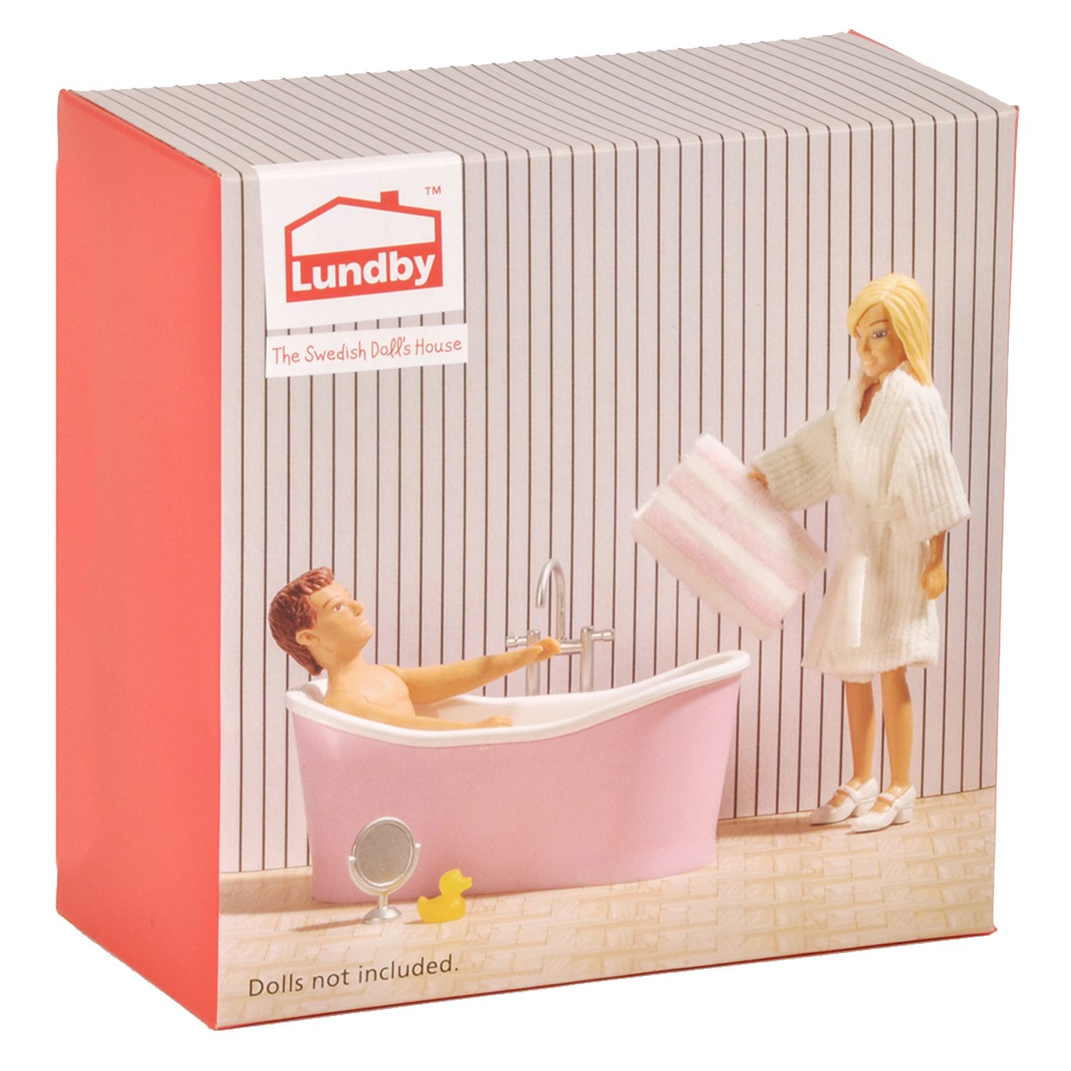 Мебель для домика Lundby Ванна 5предметов LB_60306300 LB_60306300 - фото 3