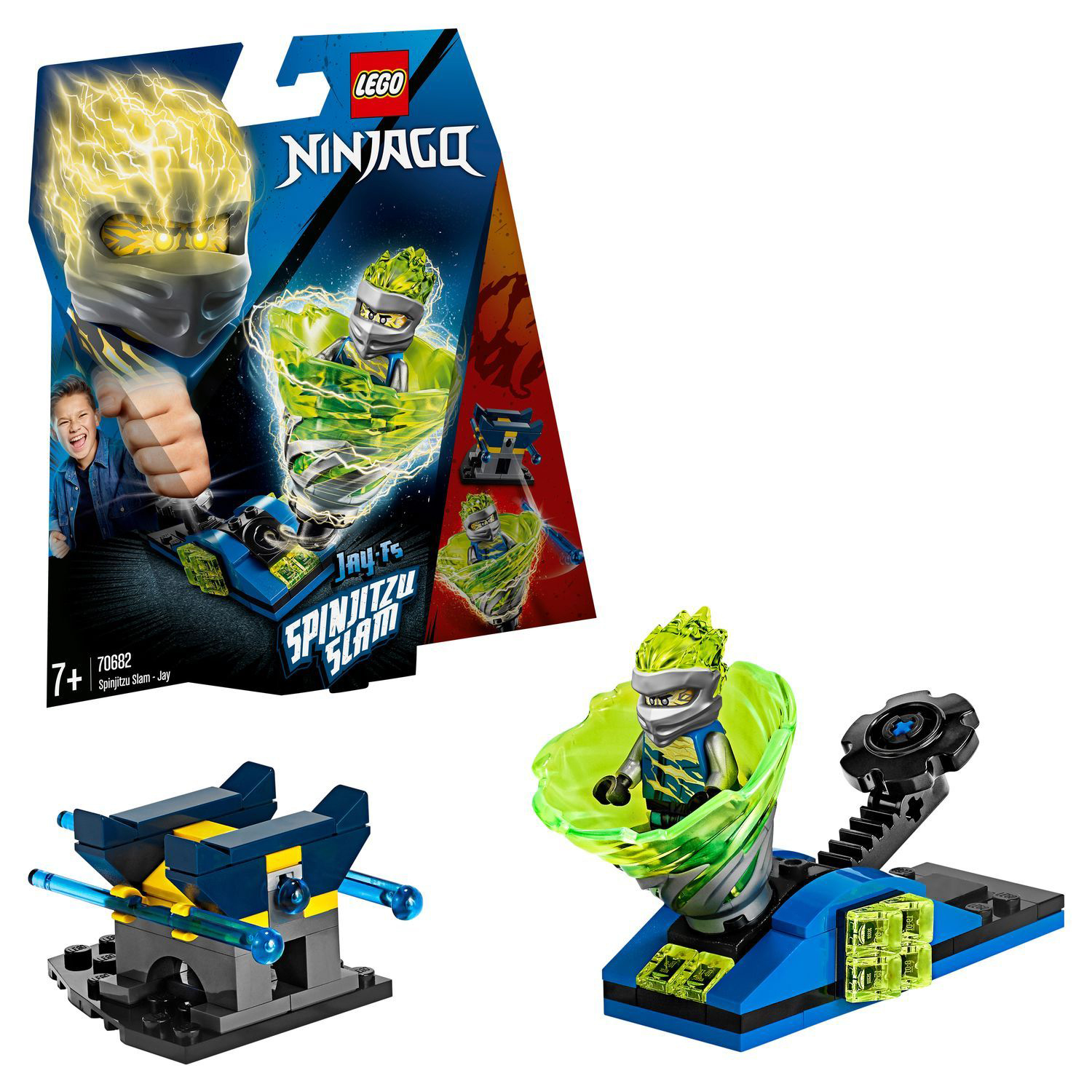 Конструктор LEGO Ninjago Бой мастеров кружитцу-Джей 70682 - фото 1