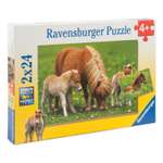 Пазл Ravensburger Очаровательные пони 2х24шт