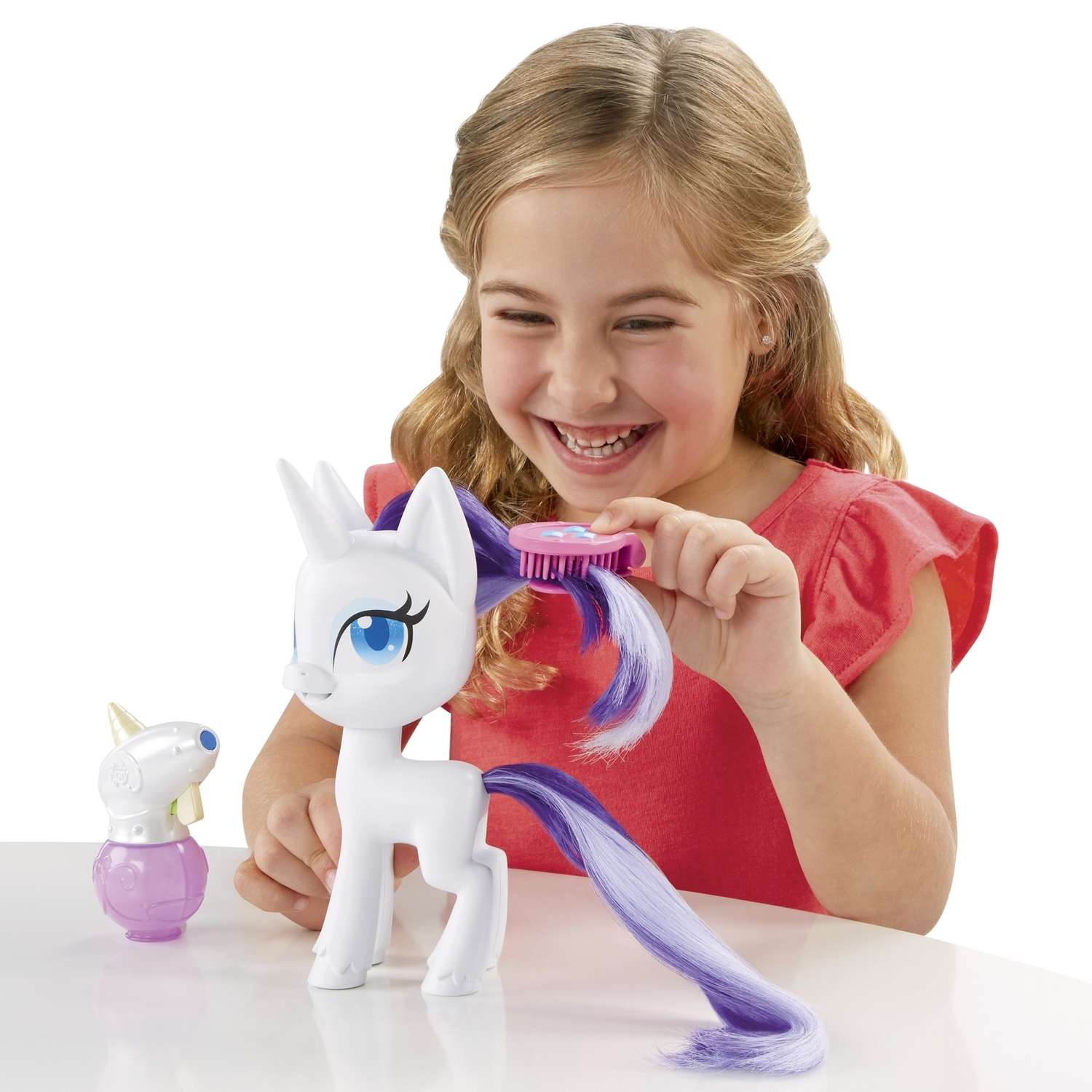Набор игровой My Little Pony Рарити с волшебной гривой E91045L0 - фото 4