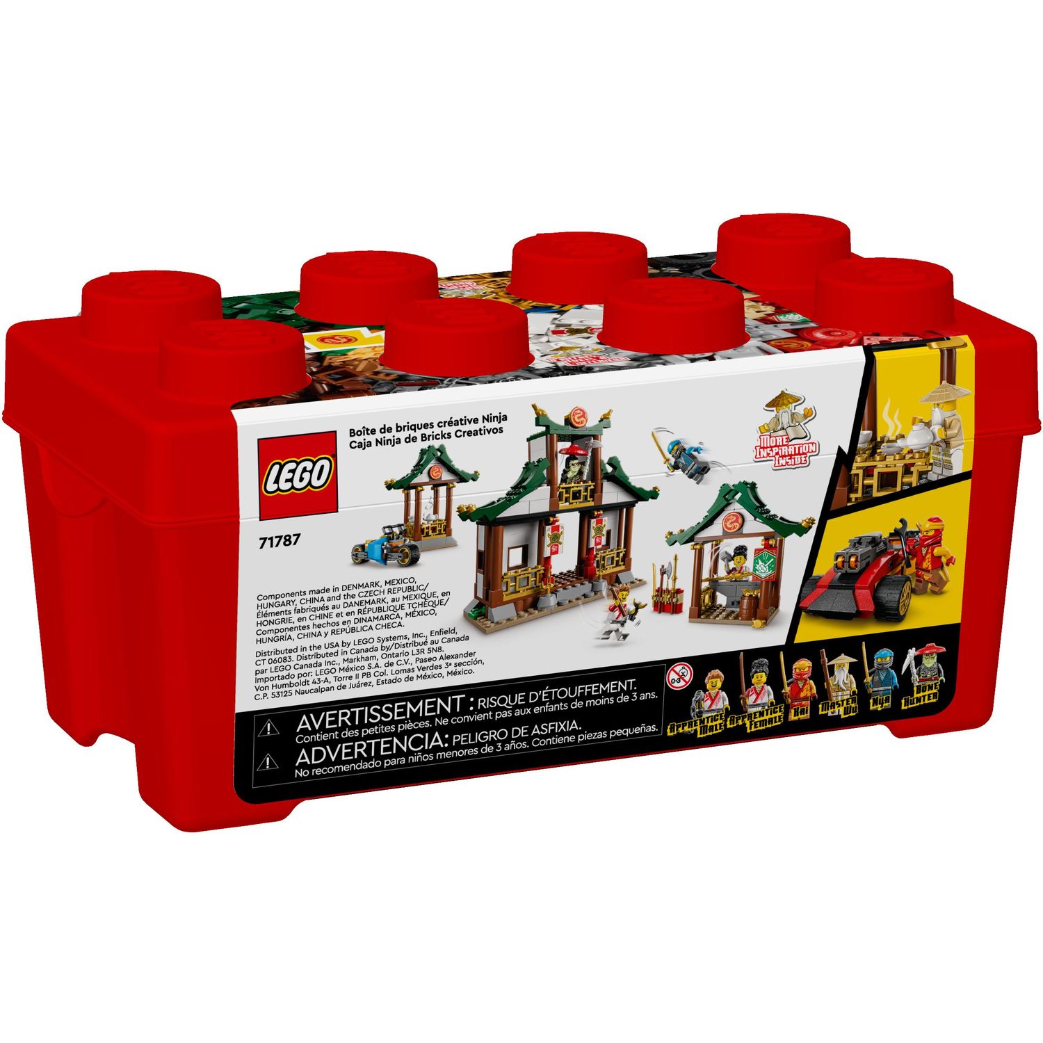 Конструктор LEGO Ninjago Коробка ниндзя для творчества 71787 - фото 6